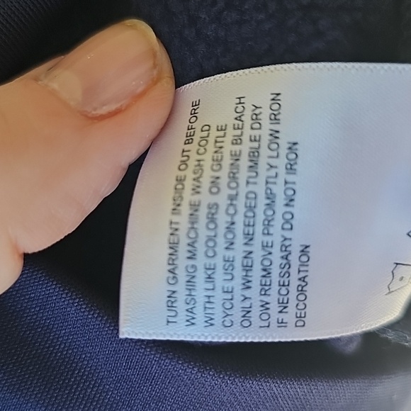 Size 6/7 Youth Small Nittany Lions Kids Hoodie Blue Poly Pullover Penn State - Picture 6 of 7